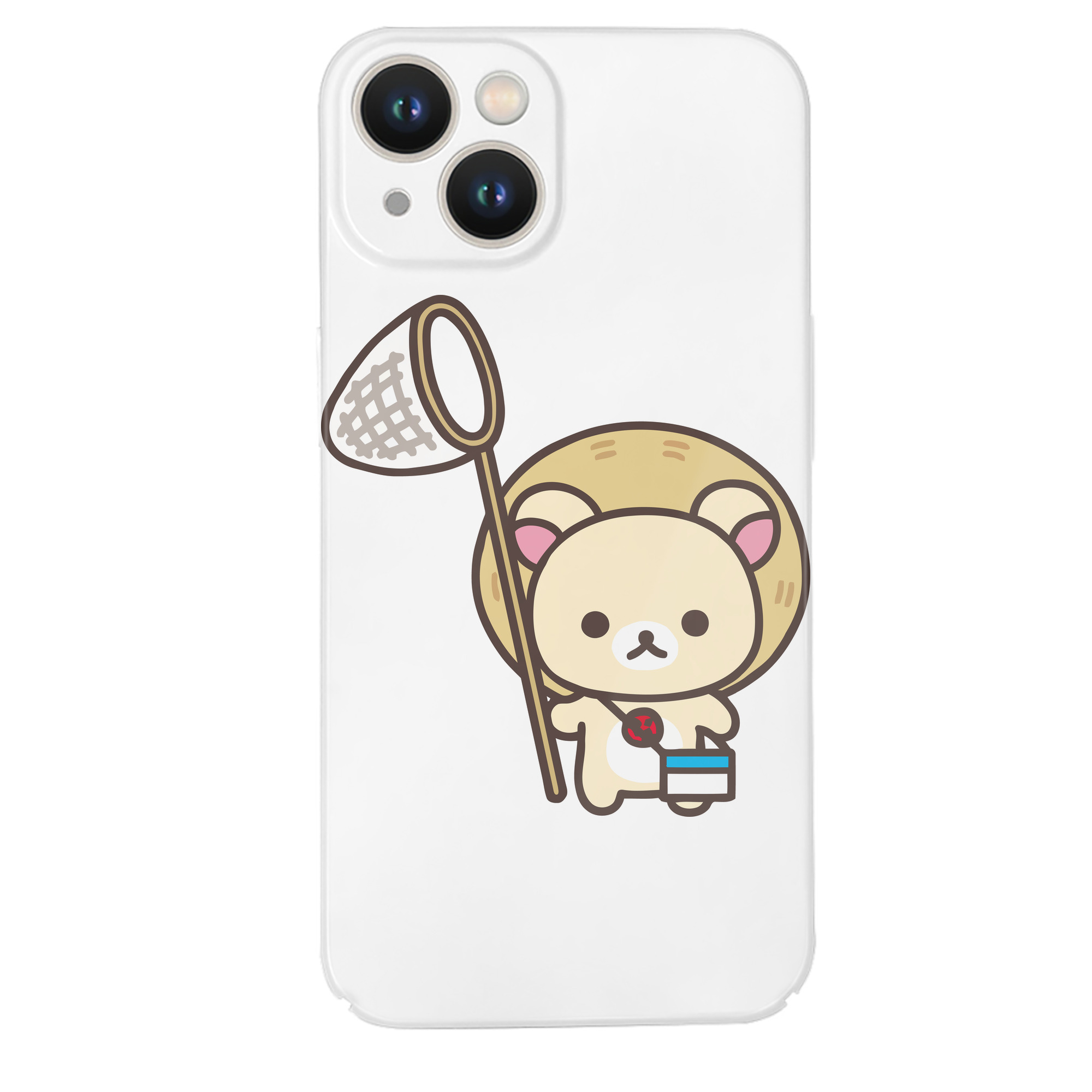 （画像用） リラックマ リラックマ キイロイトリ Rilakkuma Korilakkuma Kiiroitori 【iPhone 14シリーズ対応】ハードケース